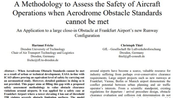 A Methodology to Assess the Safety of Aircraft Operations when Aerodrome Obstacle Standards cannot be met