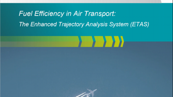 Flyer: Kraftstoffeffizienz im Luftverkehr – Enhanced Trajectory Analysis System (ETAS)