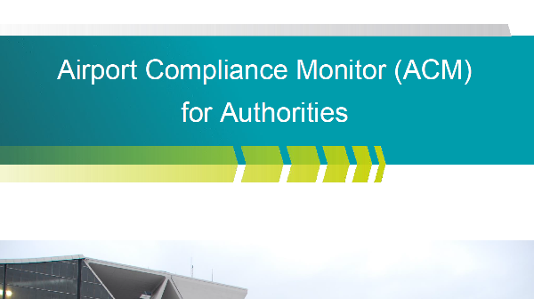 Flyer: Airport Compliance Monitor (ACM) for Authorities (en)