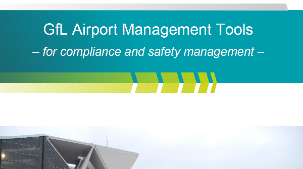 Flyer: GfL Airport Management Tools - SMS, ACM and DAM (en)