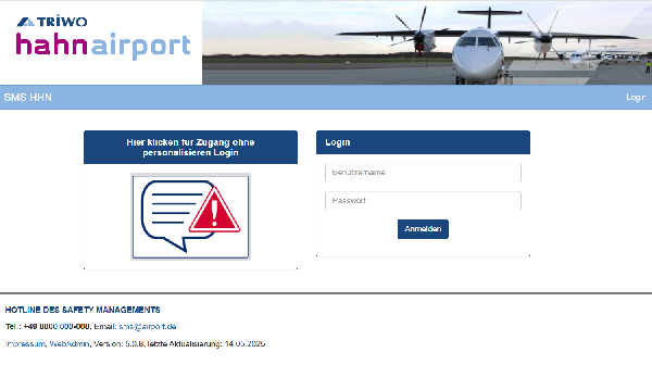 Hahn Airport selects GfL as software provider for their Safety Management System (SMS)